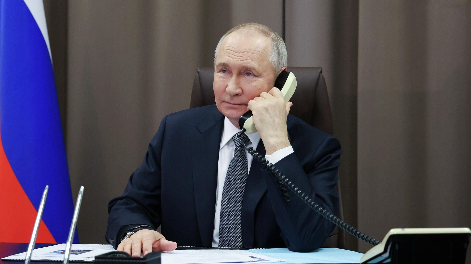 Путин и Трамп вновь поговорили по телефону спустя 46 дней