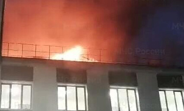 В Подмосковье ликвидировали открытое горение нежилого здания