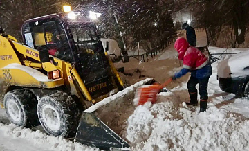 Коммунальные службы Петербурга продолжают масштабные работы по ликвидации последствий циклона «Фрэнсис»