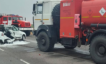 В Астраханской области завели дело после гибели трех полицейских в ДТП