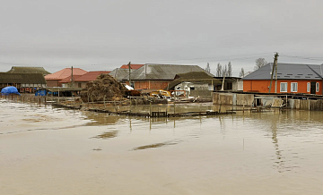 В селе в Дагестане около 40 домов подтопило из-за паводков и оползней