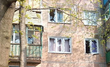 В Горловке при обстреле ВСУ повреждено учреждение здравоохранения