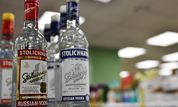 Названы регионы, где покупают меньше всего водки