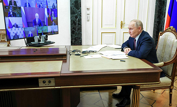 Путин: важно наладить взаимодействие Минобороны и гражданских ведомств