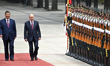 Путин и Си Цзиньпин вышли к СМИ по итогам встречи в Пекине
