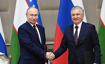 Путин и Мирзиеев проведут переговоры