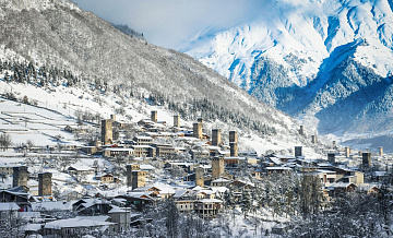 В Сванетии под лавину попал один человек