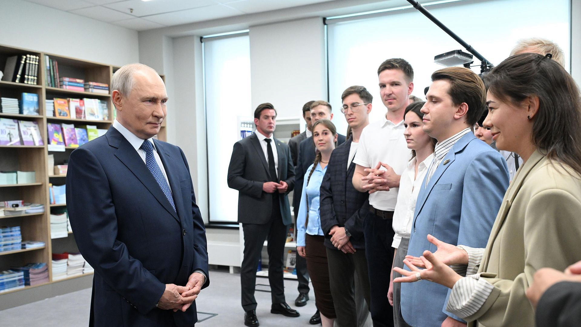 Аспирант НГУ поблагодарил Путина за меры поддержки студенческих семей