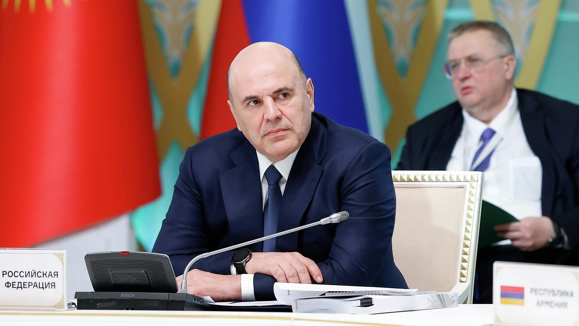Мишустин принял участие в заседании Евразийского межправсовета