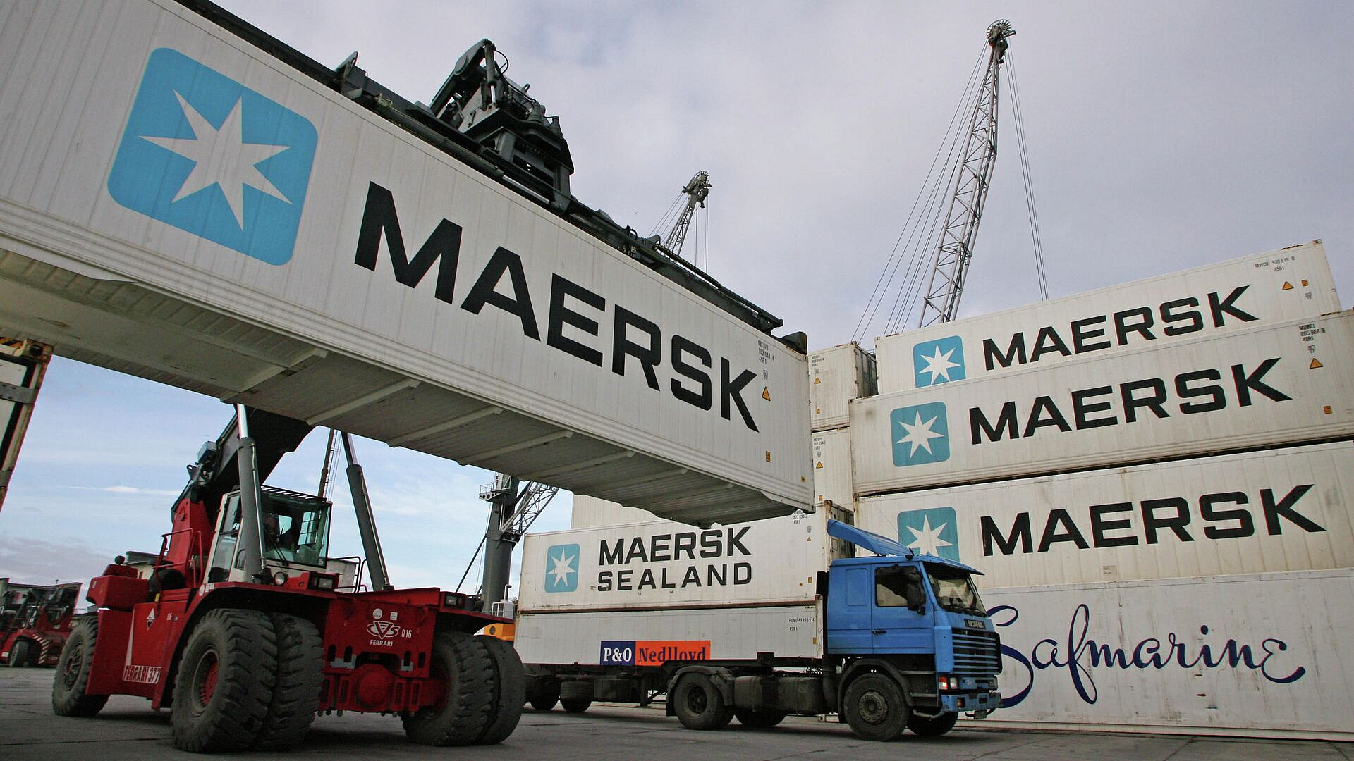 ������� �������� Maersk ����������� ���������� �������� ���������