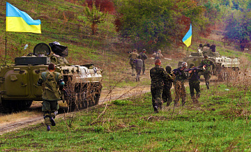 Украинские силовики уничтожили позиции своих войск
