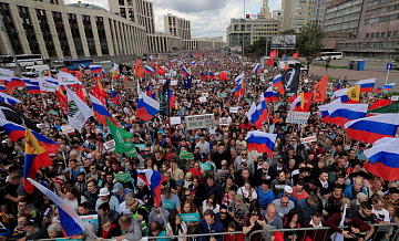 В США заявили, что московские митинги могут привести к войне