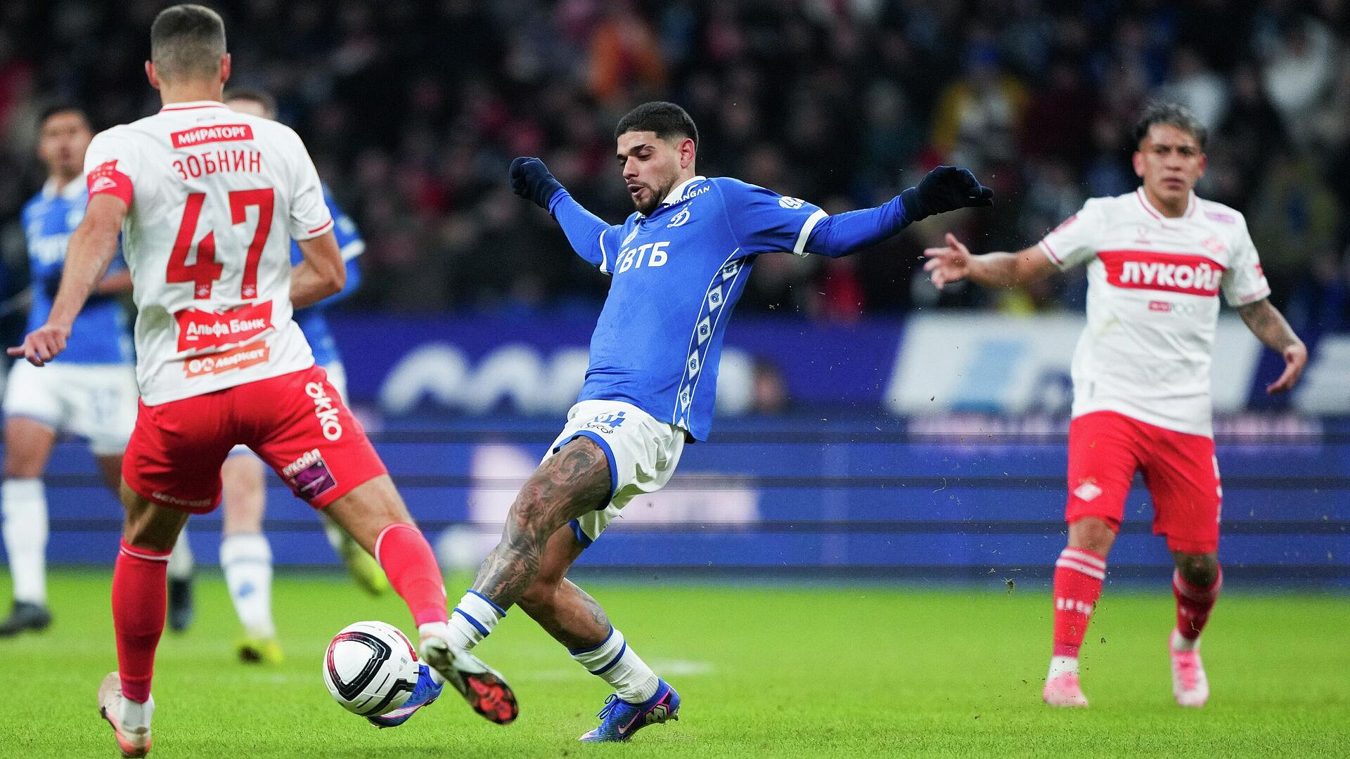 "Динамо" разгромило "Спартак" в полуфинале пути РПЛ Кубка России