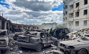 После обрушения части дома в Белгороде спасли 16 человек