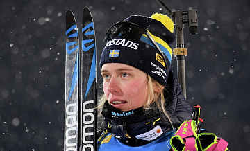 Эберг выиграла спринт на этапе Кубка мира в Оберхофе