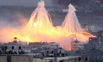 США обстреляла Сирию фосфорными бомбами