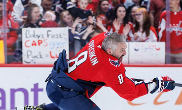 Овечкин обновил рекорд НХЛ по числу сезонов с 30 голами