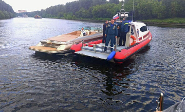 СК завел дело после инцидента с катером в Подмосковье