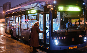 В Мосгортрансе рассказали о работе электробусов в морозы