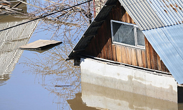 В Оренбурге уровень воды в реке Сакмара за сутки вырос на 58 сантиметров