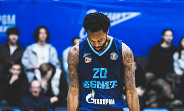 "Зенит" расторг контракт с американским баскетболистом