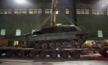 Кадры с захваченным на Украине танком Leopard вызвали испуг в США