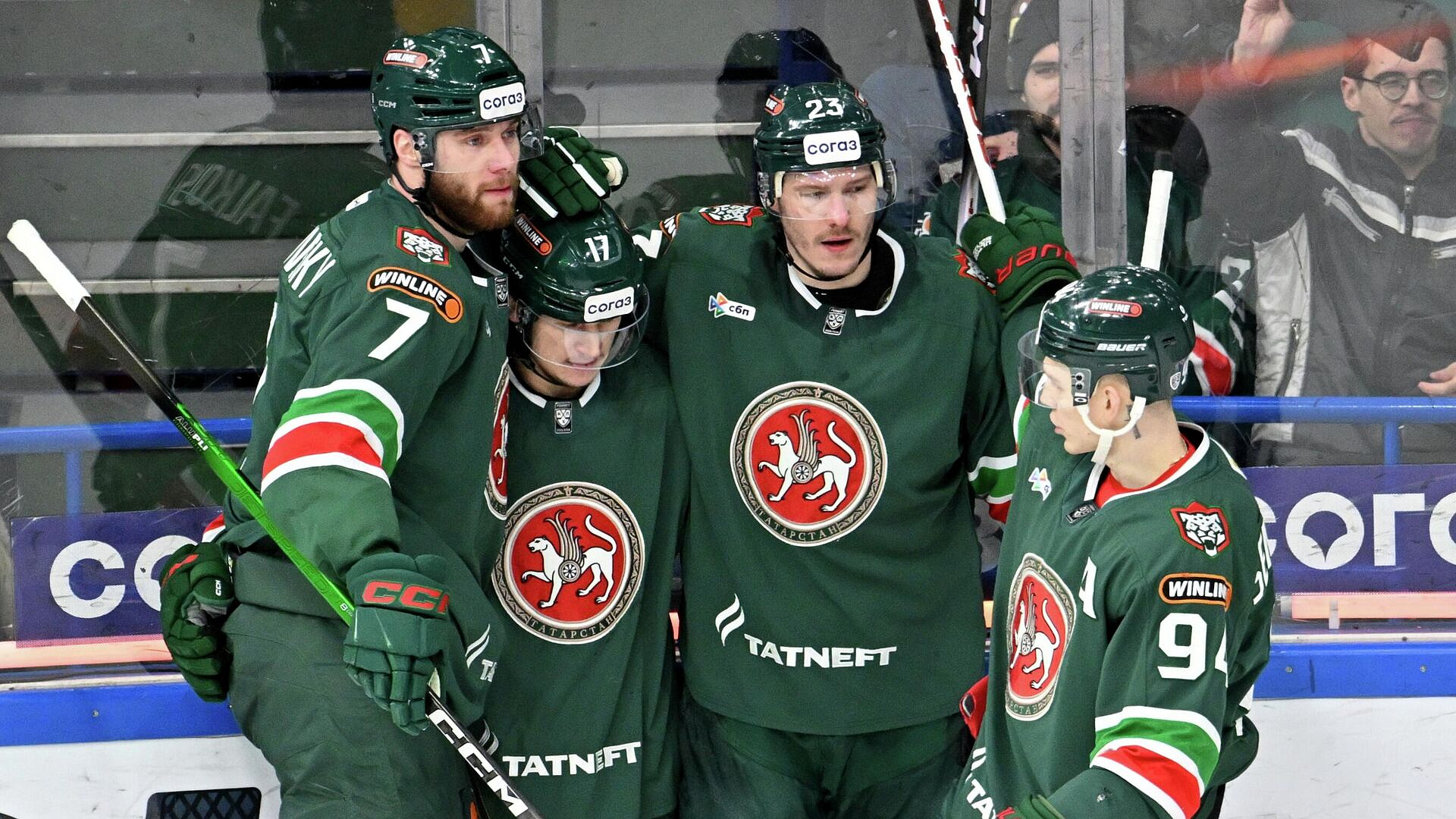 "Ак Барс" обыграл минское "Динамо" в четвертьфинале Кубка Гагарина