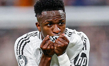 "Реал" обыграл "Реал Сосьедад" в матче Ла Лиги благодаря дублю Винисиуса