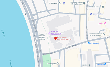 Площадь ЛНР в Москве появилась в картах Google 