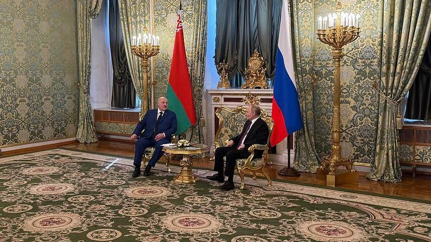 Путин поблагодарил Лукашенко за содержательные переговоры