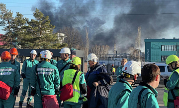 На "Нижнекамскнефтехиме" продолжается поисковая операция после пожара