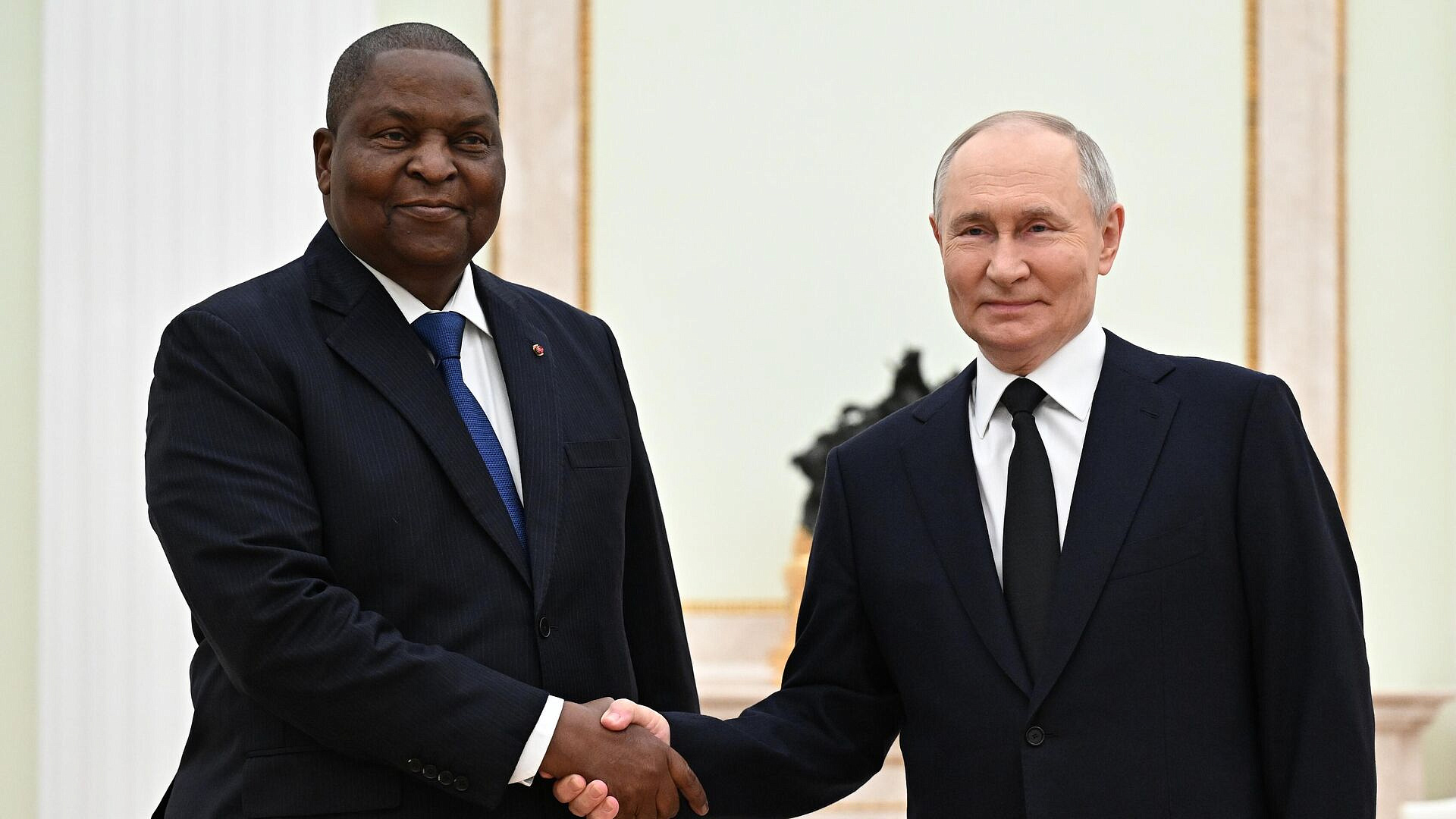 Путин проведет переговоры с президентом ЦАР