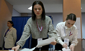 Путин на выборах в Липецкой области набрал 86,99 процента голосов