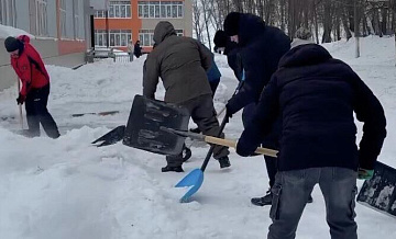 Более 16,5 тысячи жителей поучаствовали в тульском "Снежном субботнике"