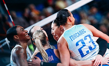 Волейболистки казанского "Динамо" обыграли "Минчанку" в матче Суперлиги