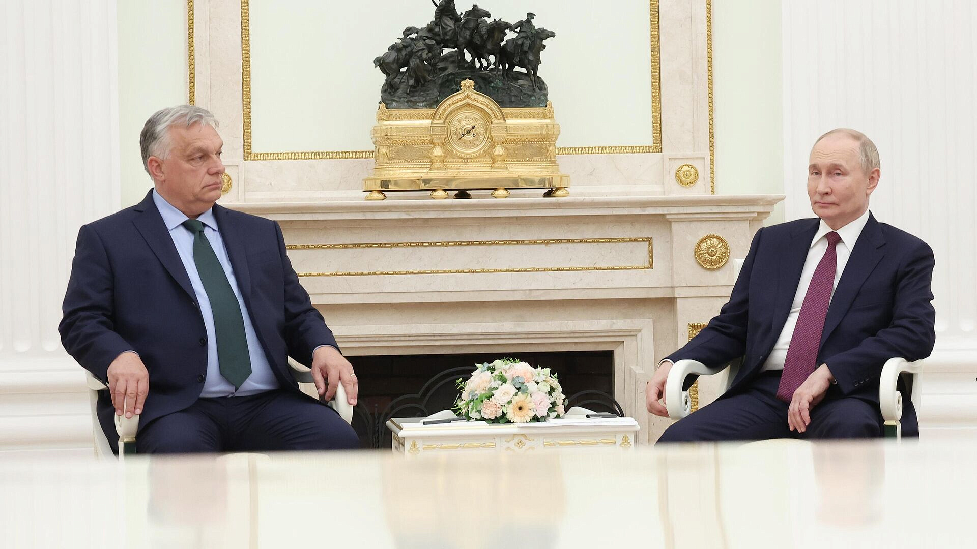 Путин поблагодарил Орбана за посещение Москвы