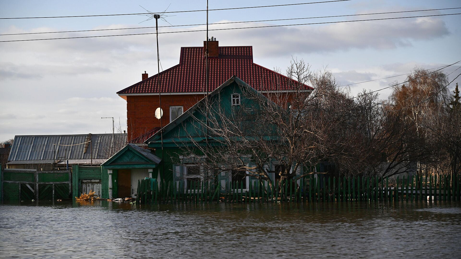 В Старом городе в Орске улучшилась паводковая ситуация