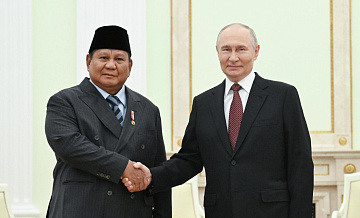 Президент Индонезии прибыл в Кремль на переговоры с Путиным