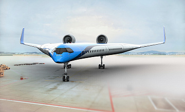 Вскоре появится первый самолёт с пассажирским салоном в крыльях