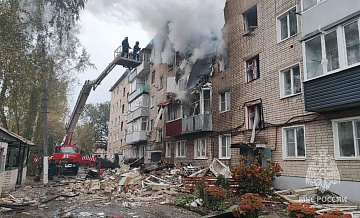 Спасатели разобрали завалы дома в тамбовском Кирсанове