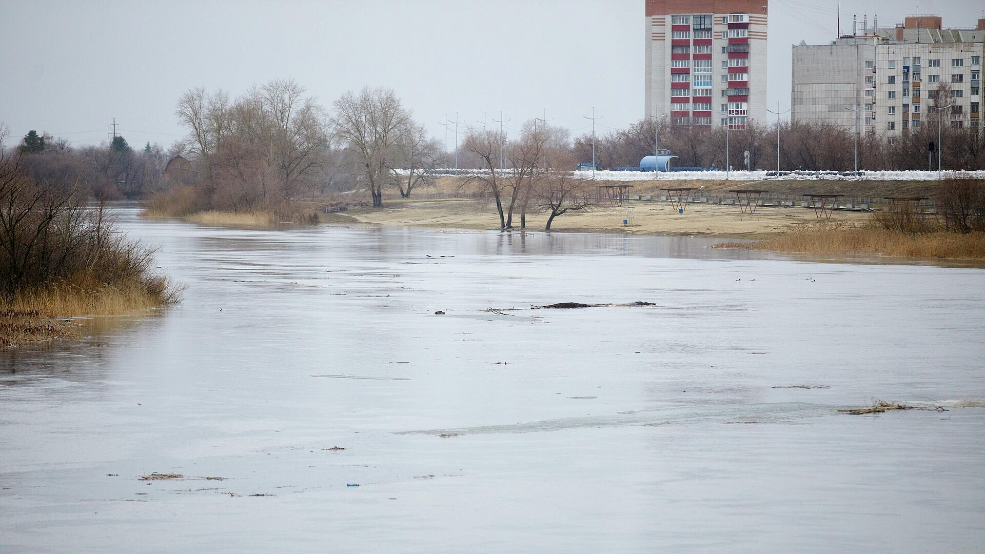 В Курганской области в реке Тобол ожидается интенсивный рост уровня воды