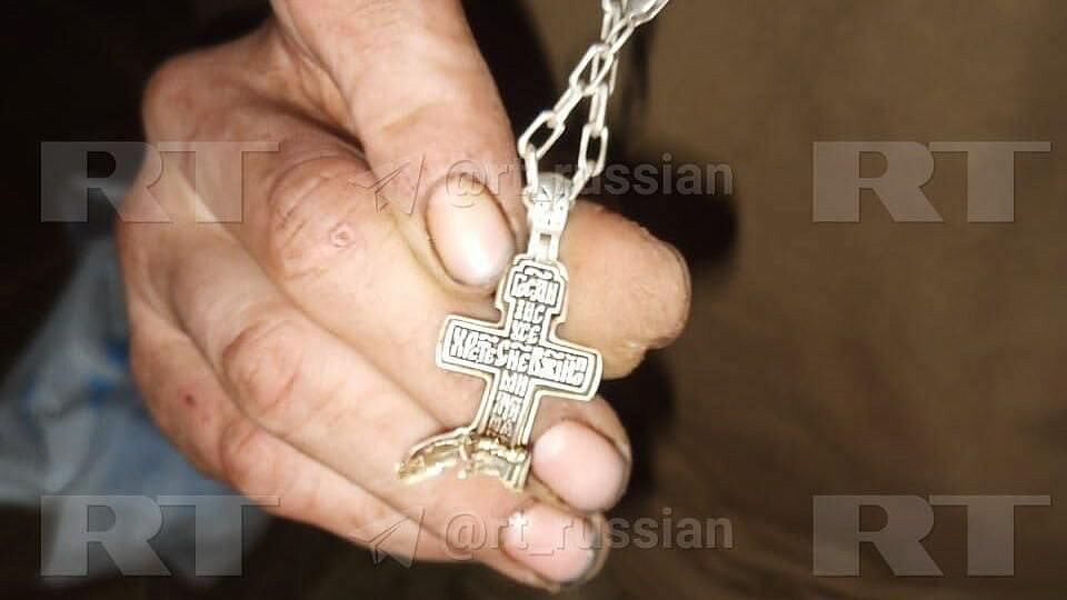 Крестик на шее спас российского бойца на СВО