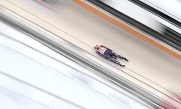 Немка Фребель выиграла этап Кубка мира по санному спорту в Оберхофе