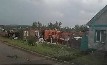 В Кушве почти сто домов пострадали во время смерча
