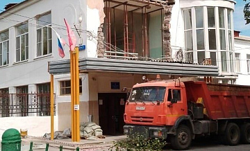 В Туле обрушилась часть стены в школе