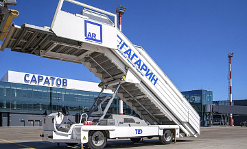 В аэропорту Саратова ввели ограничения на прием и выпуск самолетов