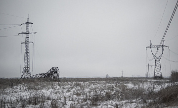 В Саратовской области полностью восстановили электроснабжение