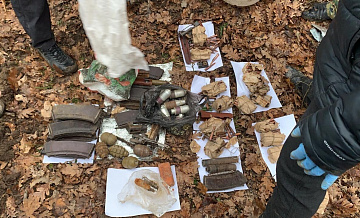 В Дагестане обнаружили тайники с оружием 