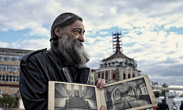 В Курске умер художник-авангардист и краевед Олег Радин