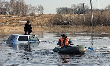 В Алтайском крае паводок подтопил 127 домов